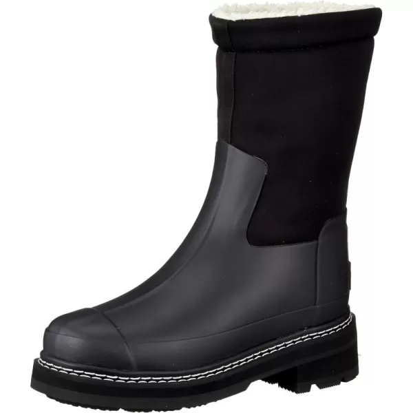 Hunter Women's Refined Short Stitch Sherpa Rain Boot
