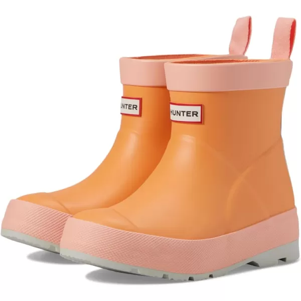 Hunter Kids Play Boot for Toddler and Little Kid - Rubber Upper, Flatter Unique Stripe Platform Sole