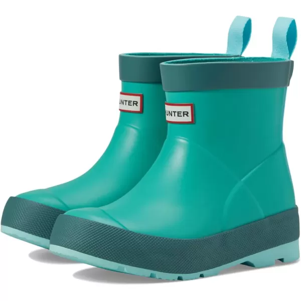 Hunter Kids Play Boot for Toddler and Little Kid - Rubber Upper, Flatter Unique Stripe Platform Sole
