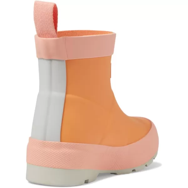 Hunter Kids Play Boot for Toddler and Little Kid - Rubber Upper, Flatter Unique Stripe Platform Sole
