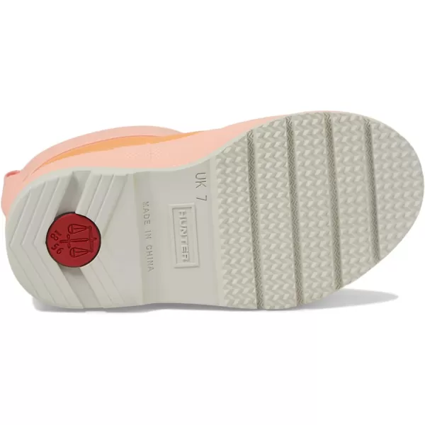 Hunter Kids Play Boot for Toddler and Little Kid - Rubber Upper, Flatter Unique Stripe Platform Sole