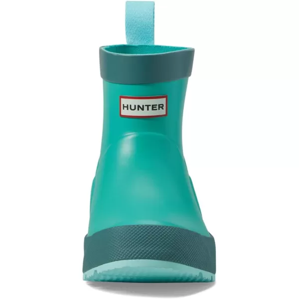 Hunter Kids Play Boot for Toddler and Little Kid - Rubber Upper, Flatter Unique Stripe Platform Sole