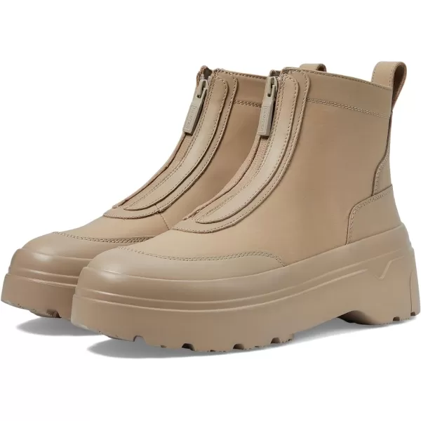 Hunter Womens Explorer Ankle Zip Flatform Boot