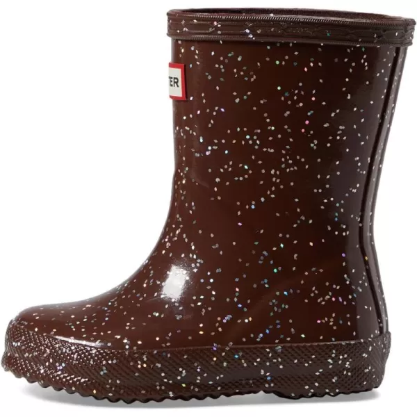HUNTER Unisex-Child Original First Classic Giant Glitter Wellington Boots 