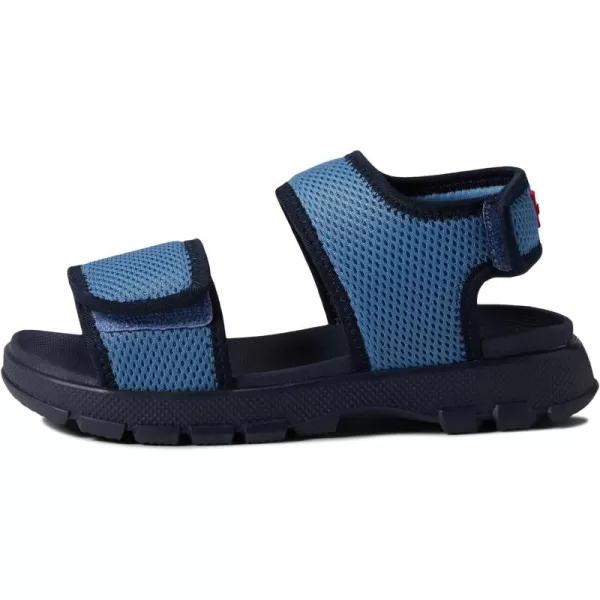 Hunter Kids Mesh Outdoor Sandals for Little Kids - Textile Upper, Hook-Loop Strap, and Round Toe Style