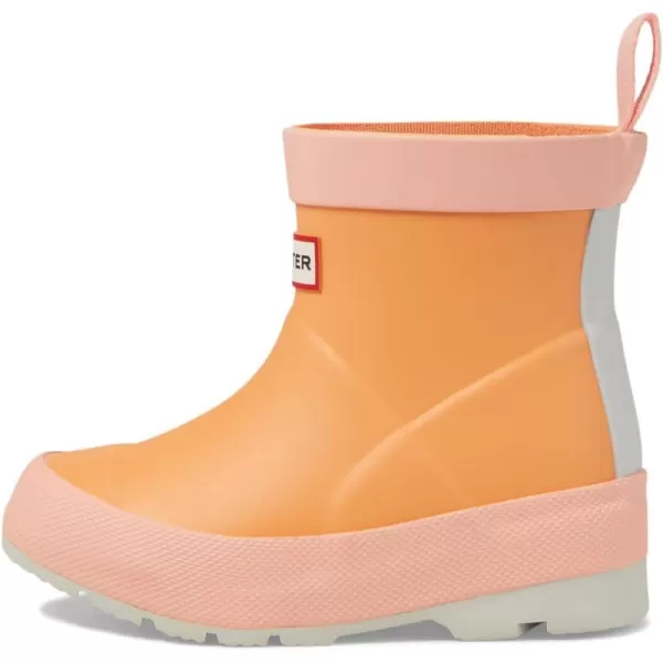 Hunter Kids Play Boot for Toddler and Little Kid - Rubber Upper, Flatter Unique Stripe Platform Sole