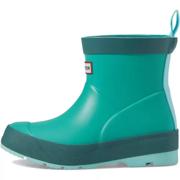 Hunter Kids Play Boot for Toddler and Little Kid - Rubber Upper, Flatter Unique Stripe Platform Sole