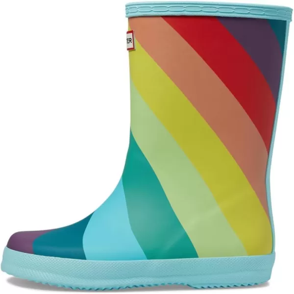 Hunter Unisex-Child First Diagonal Stripe Rain Boot