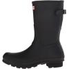imageHunter Womens Original Back Adjustable Short Rain BootsBlack