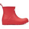 imageHunter Womens Play Short Rain BootLogo Red