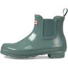 imageHunter Womens Original Gloss Chelsea BootsGreen