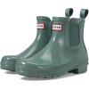 imageHunter Womens Original Gloss Chelsea BootsGreen