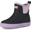 imageHunter UnisexChild Finley ToddlerLittle Kid Rain BootDark Blue Fish Multi