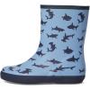 imageHunter UnisexChild First Classic Boots ToddlerLittle Kid RainMedium Blue Shark Multi