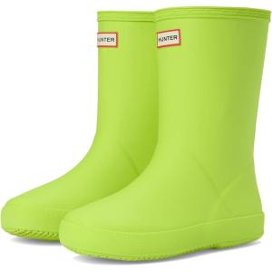 imageHunter UnisexChild First Classic Boots ToddlerLittle Kid RainLime Green