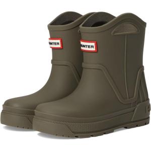 imageHunter UnisexChild Georgey ToddlerLittle Kid Rain BootDark Green