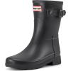 imageHunter Womens Refined Short Rain BootBlack
