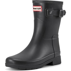 imageHunter Womens Refined Short Rain BootBlack