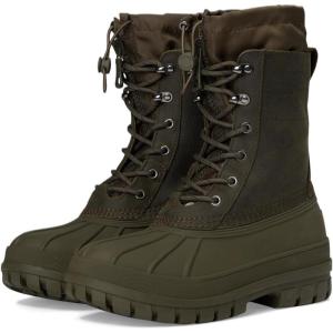 imageHunter Womens Skylar Waterproof Rain BootMedium Green Leather