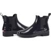 imageHunter Womens Refined Chelsea Gloss BootBlack