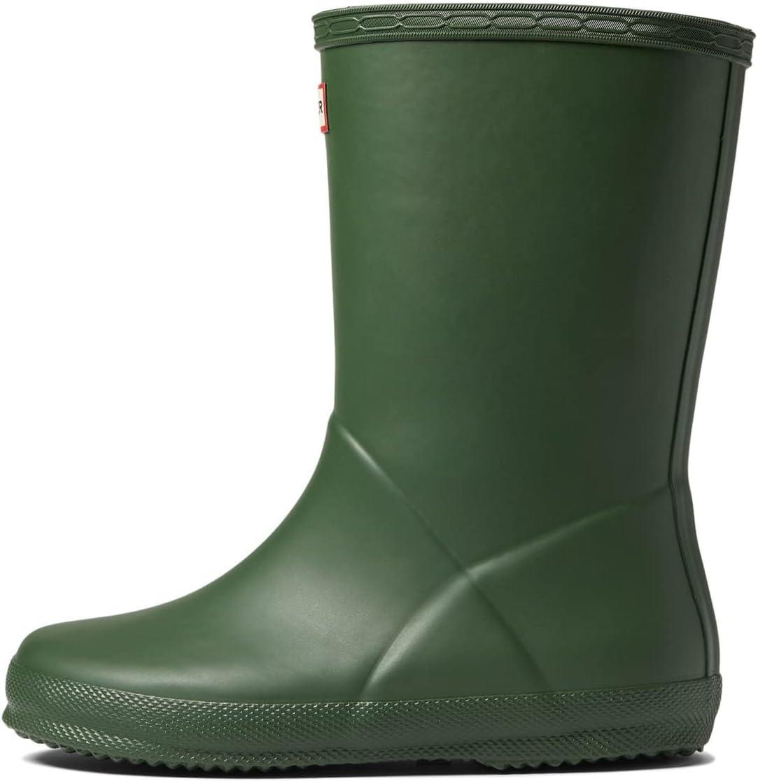 imageHUNTER UnisexChild Original First Classic Rain Boot ToddlerLittle KidHunter Green