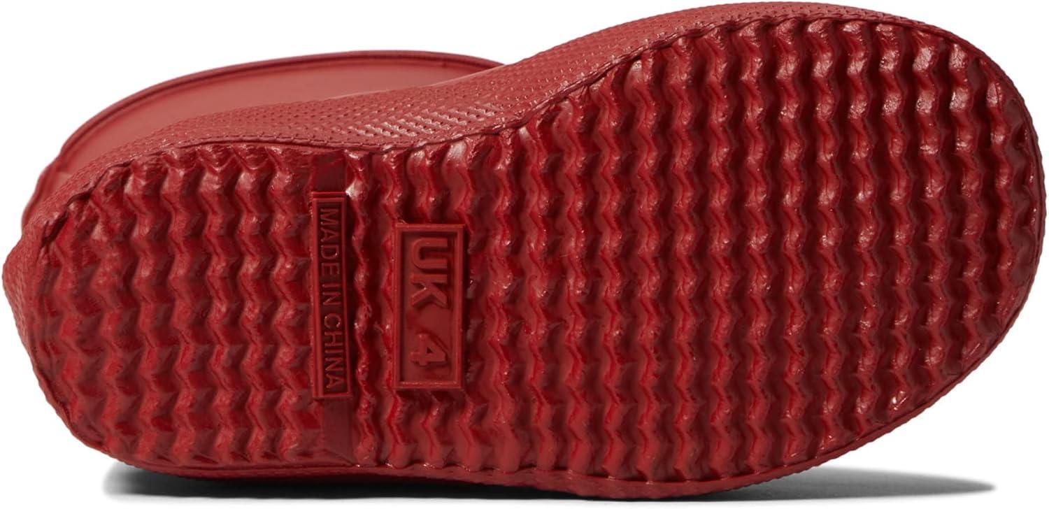 imageHUNTER UnisexChild Original First Classic Rain Boot ToddlerLittle KidMilitary Red