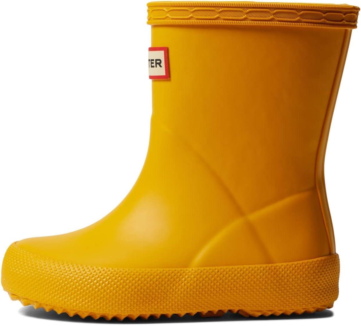 imageHUNTER UnisexChild Original First Classic Rain Boot ToddlerLittle KidYellow