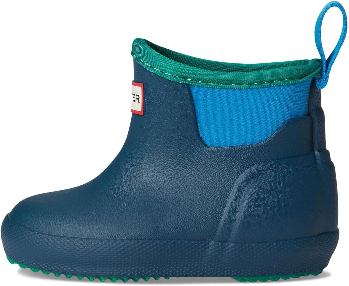 imageHunter UnisexChild FinleyToddlerLittle Kid Rain BootDark Blue Multi