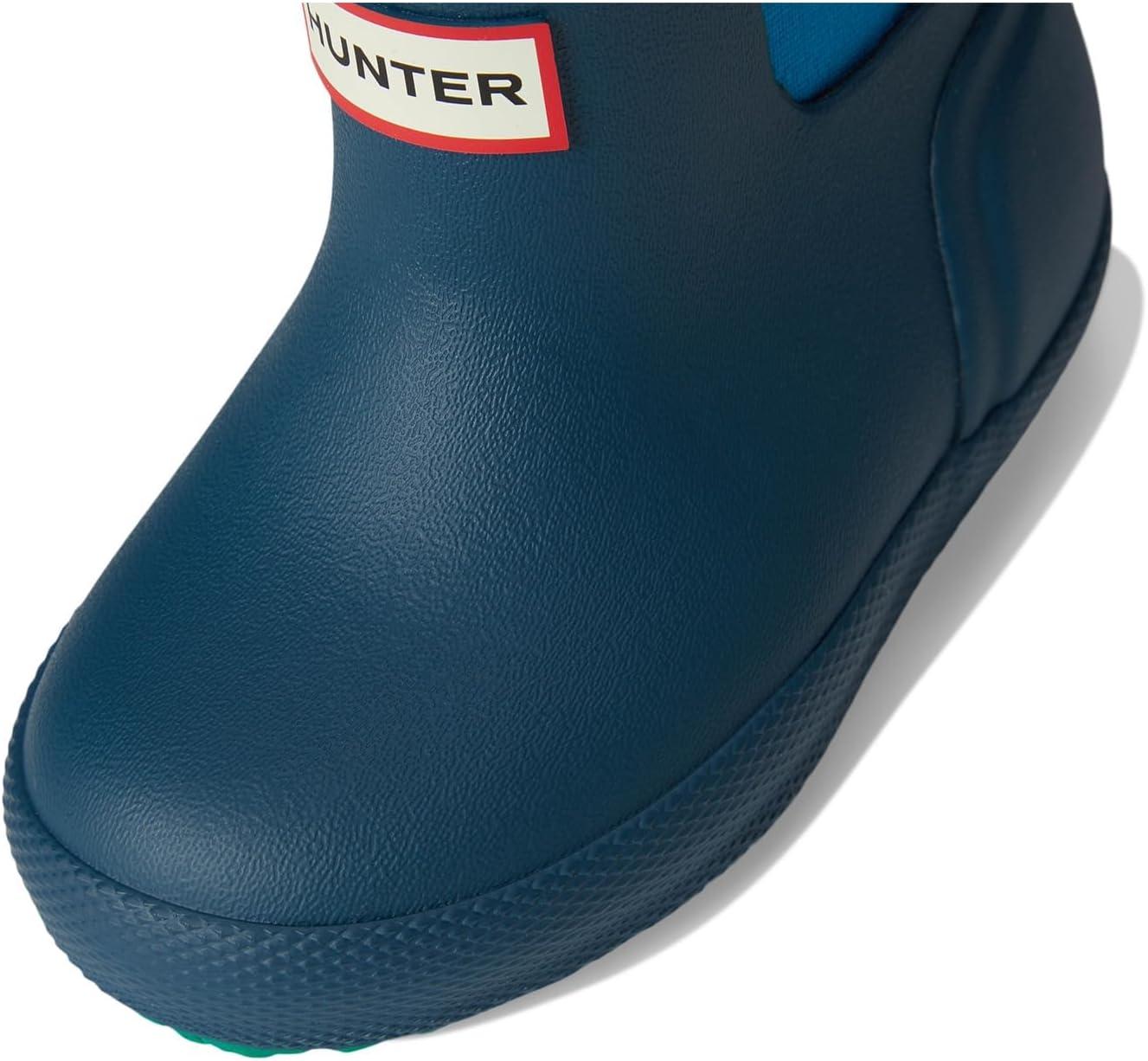 imageHunter UnisexChild FinleyToddlerLittle Kid Rain BootDark Blue Multi