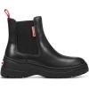 imageHunter Womens Neveah Waterproof Chelsea BootBlack Leather