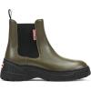 imageHunter Womens Neveah Waterproof Chelsea BootDark Green Leather