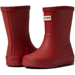 imageHUNTER UnisexChild Original First Classic Rain Boot ToddlerLittle KidMilitary Red