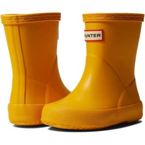 imageHUNTER UnisexChild Original First Classic Rain Boot ToddlerLittle KidYellow