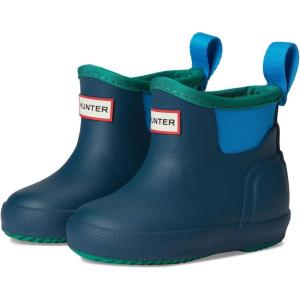 imageHunter UnisexChild FinleyToddlerLittle Kid Rain BootDark Blue Multi