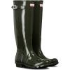 image:imageHunter Womens Original Tall Gloss Rain BootsDark Olive Green