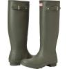 image:imageHunter Womens Original Tall Gloss Rain BootsGreen Dark Green Dov