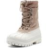 Ivory/Beige Suede
