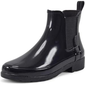image:imageHunter Womens Refined Chelsea GlossBlack