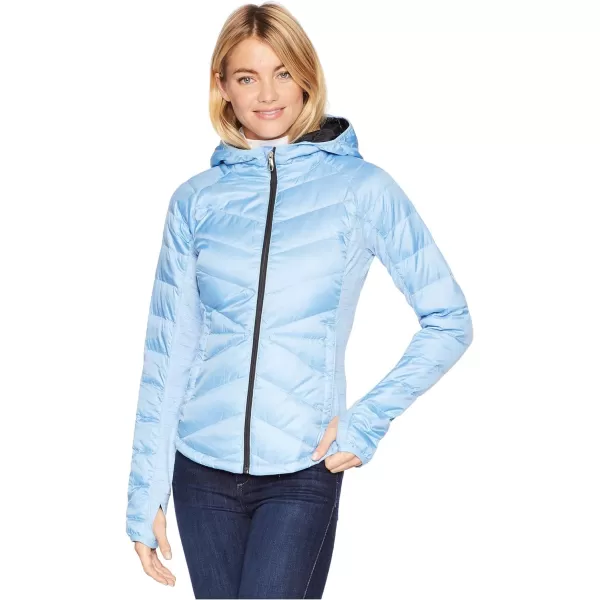 SPYDER Women’s Solitude Hoody Waterproof Down Jacket for Winter Sports