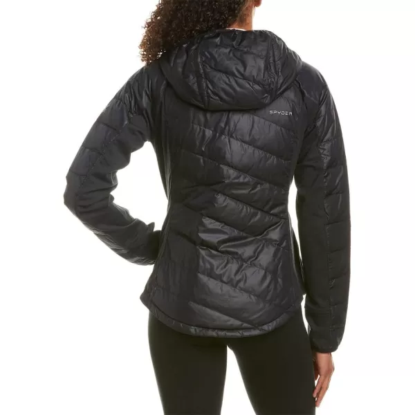SPYDER Women’s Solitude Hoody Waterproof Down Jacket for Winter Sports
