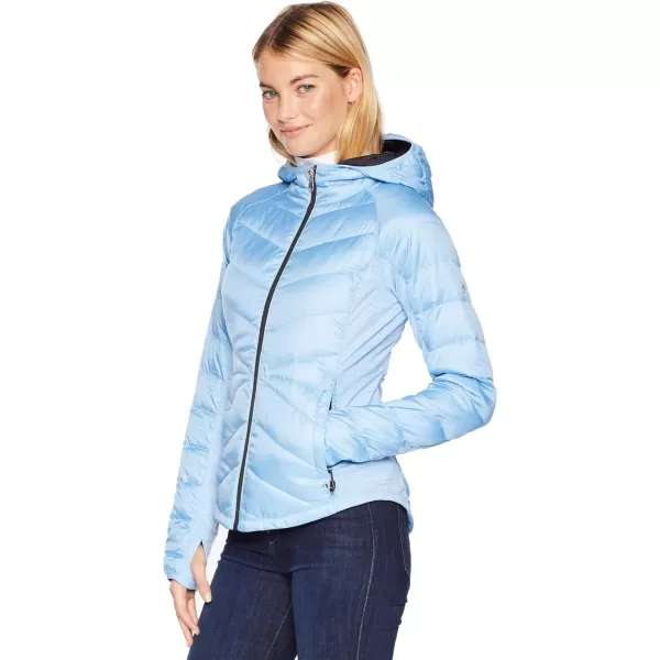 SPYDER Women’s Solitude Hoody Waterproof Down Jacket for Winter Sports