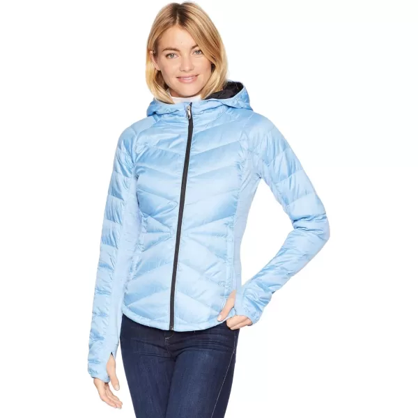 SPYDER Women’s Solitude Hoody Waterproof Down Jacket for Winter Sports