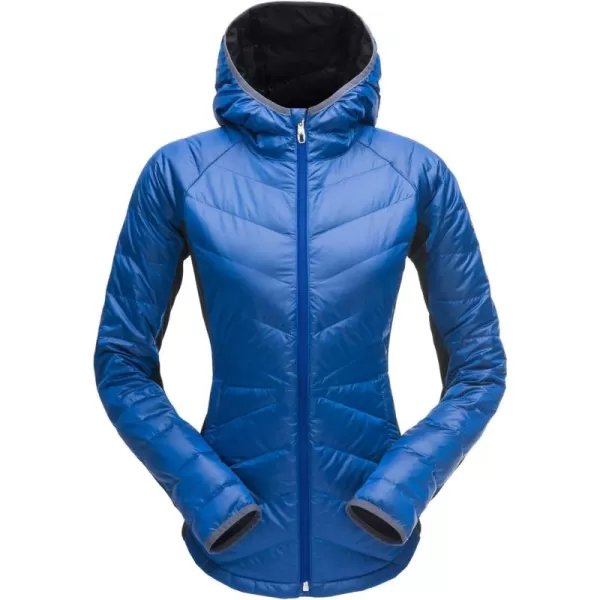 SPYDER Women’s Solitude Hoody Waterproof Down Jacket for Winter Sports