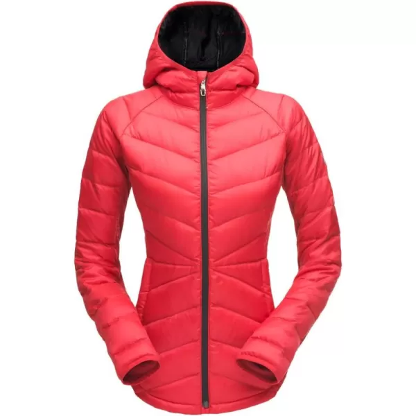 SPYDER Women’s Solitude Hoody Waterproof Down Jacket for Winter Sports