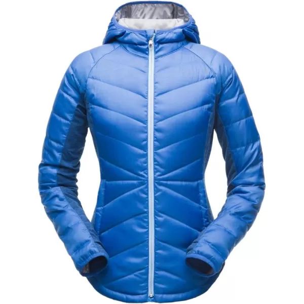 SPYDER Women’s Solitude Hoody Waterproof Down Jacket for Winter Sports