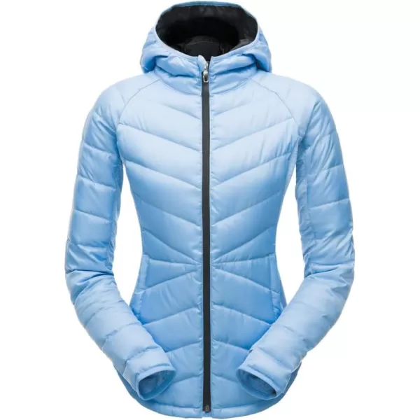 SPYDER Women’s Solitude Hoody Waterproof Down Jacket for Winter Sports
