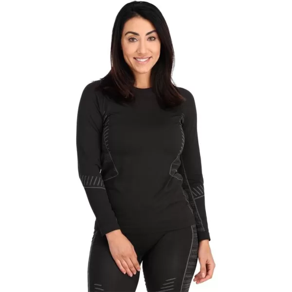 Spyder Women's Momentum Crew Neck Base Layer Top
