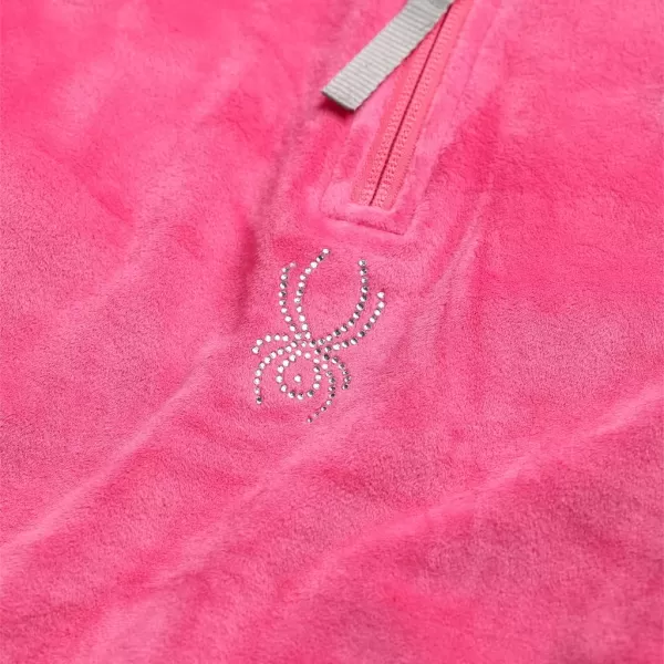 Spyder Girls Shimmer Bug Half Zip T-Neck