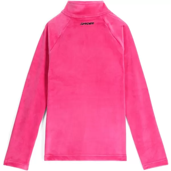 Spyder Girls Shimmer Bug Half Zip T-Neck