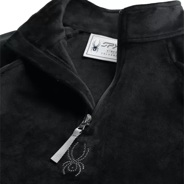 Spyder Girls Shimmer Bug Half Zip T-Neck